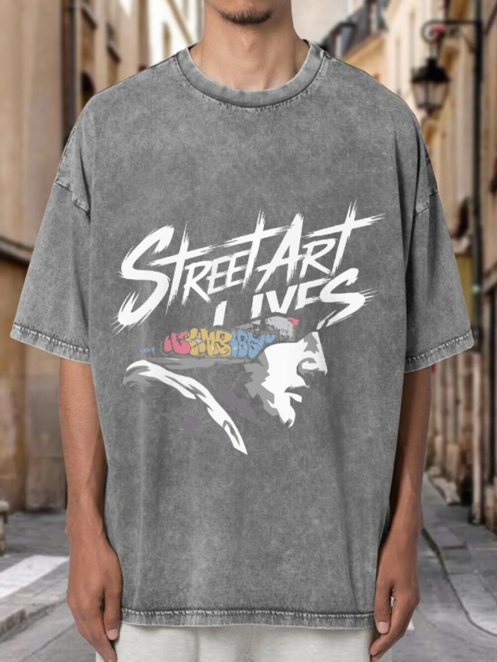 Street Art Lives Graffiti Urban Streetwear T-shirt HAQD23U5IS02
